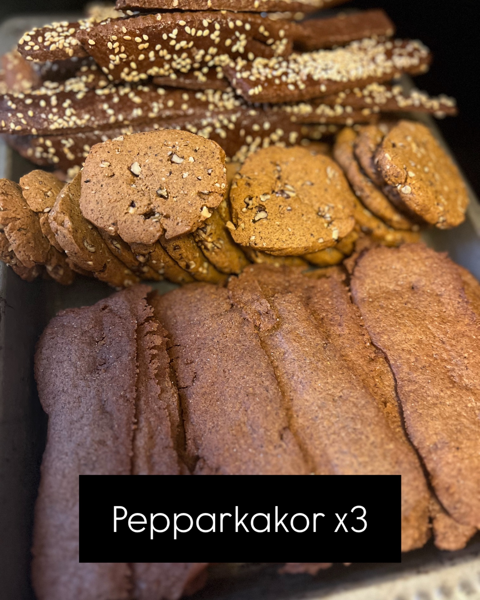 Beppa Rakko Pepparkakor på tre sätt – Smaka och Se